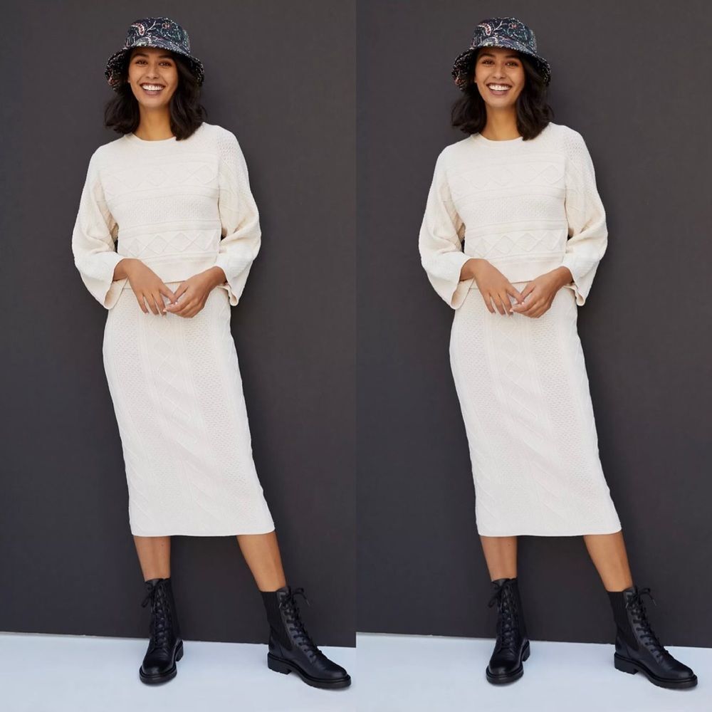 Anthropologie Hayden Sweater Midi Dress